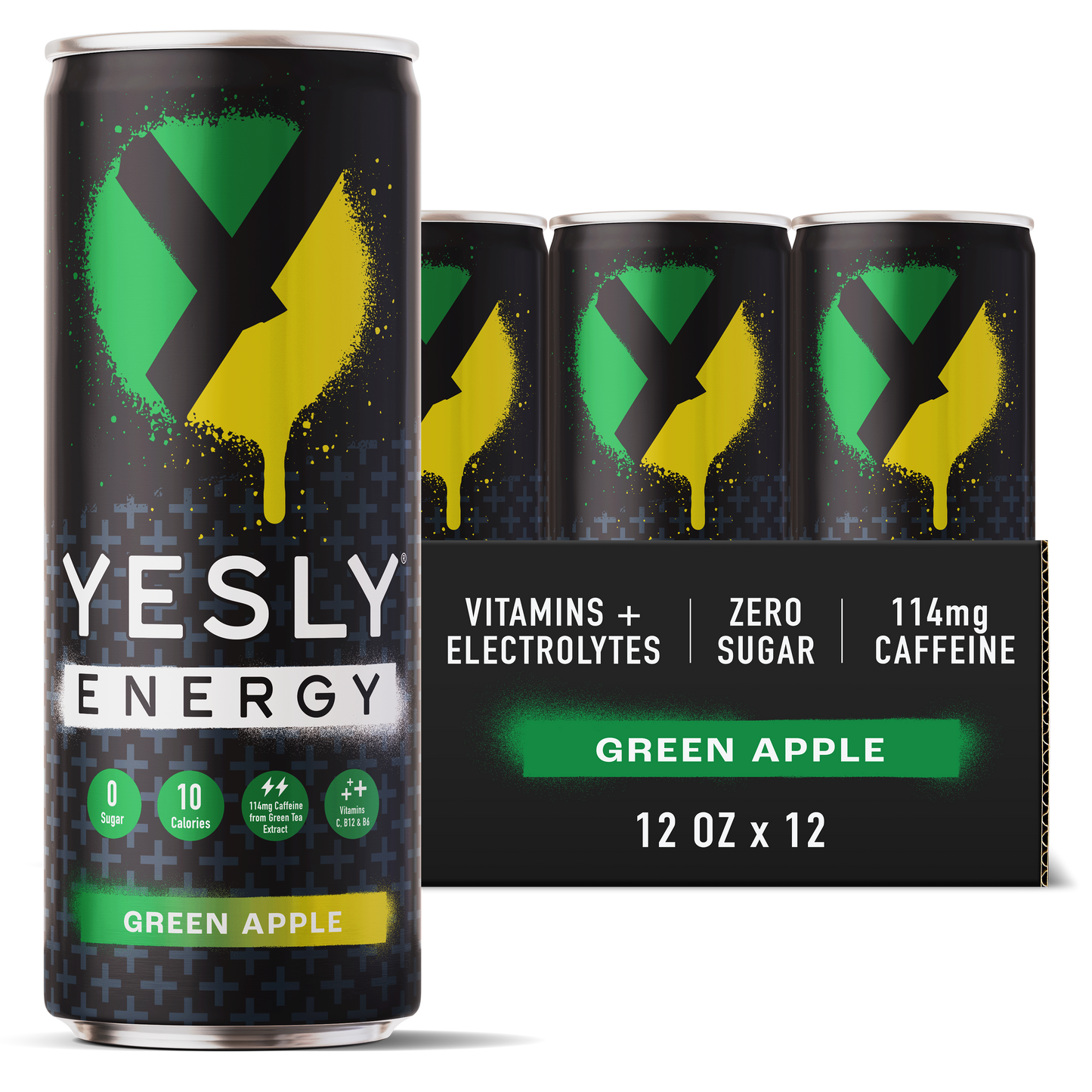 Green Apple Energy (12-Pack)