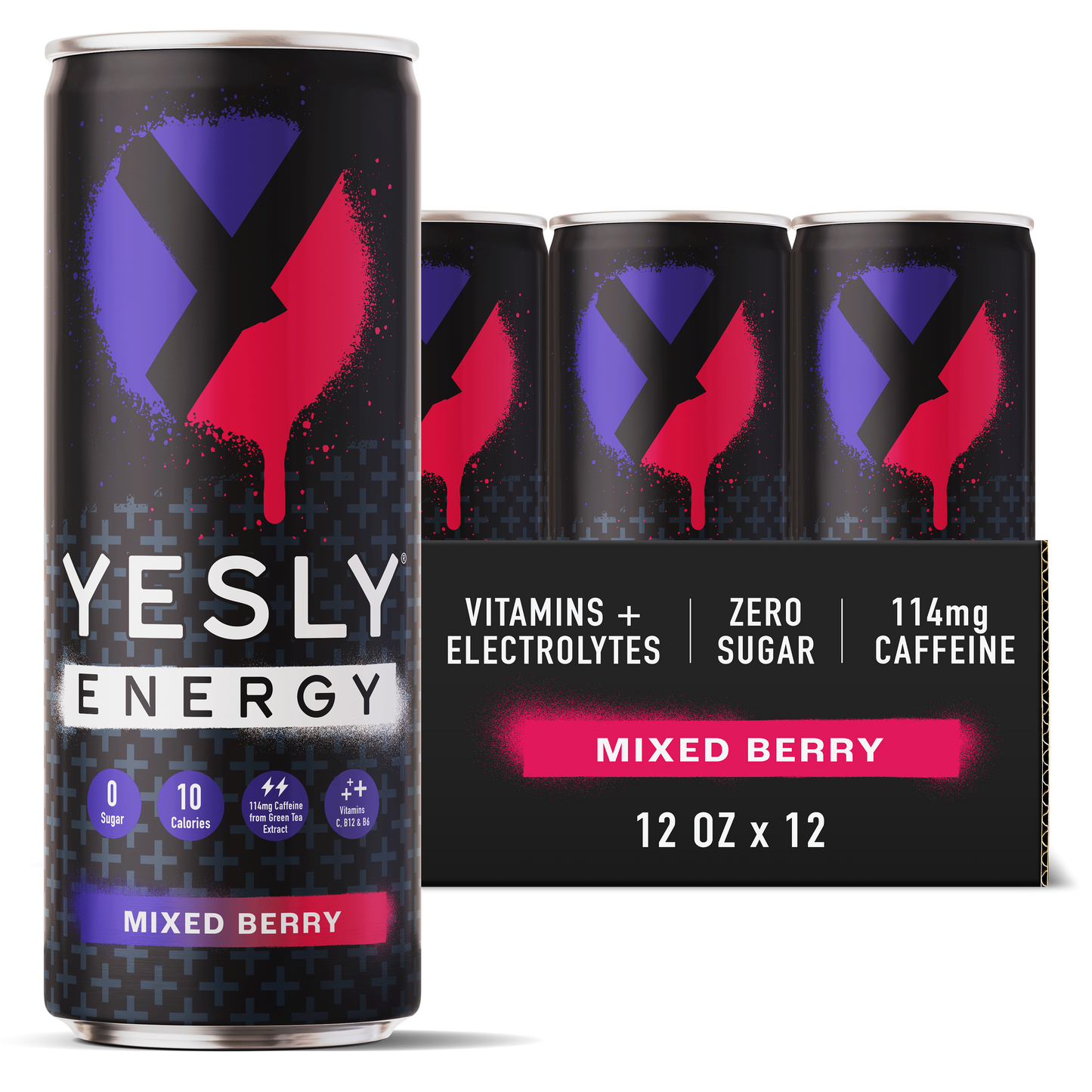 Mixed Berry Energy (12-Pack)
